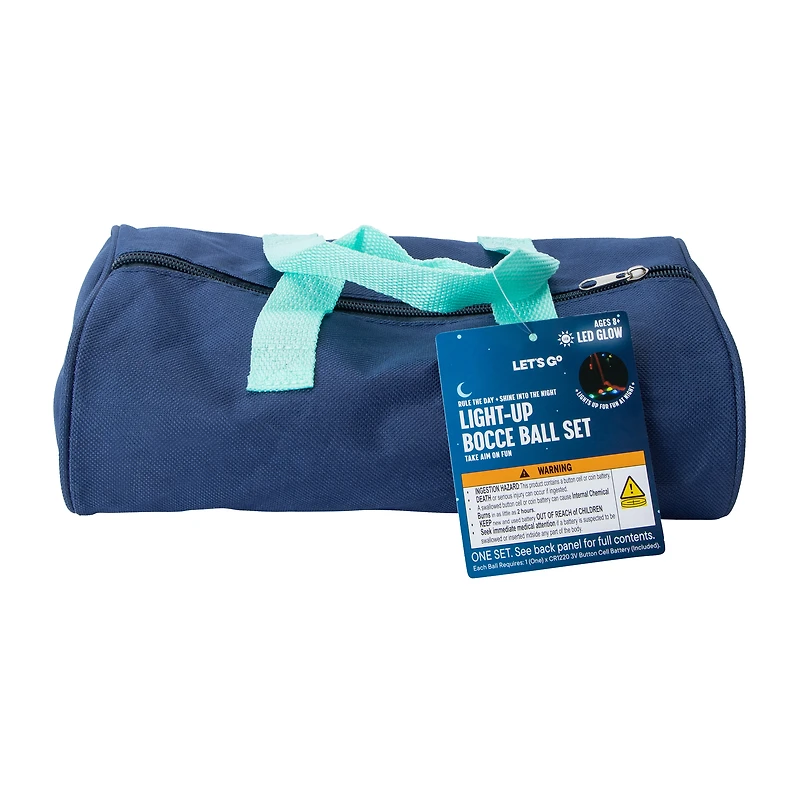 Light-Up Bocce Ball Set