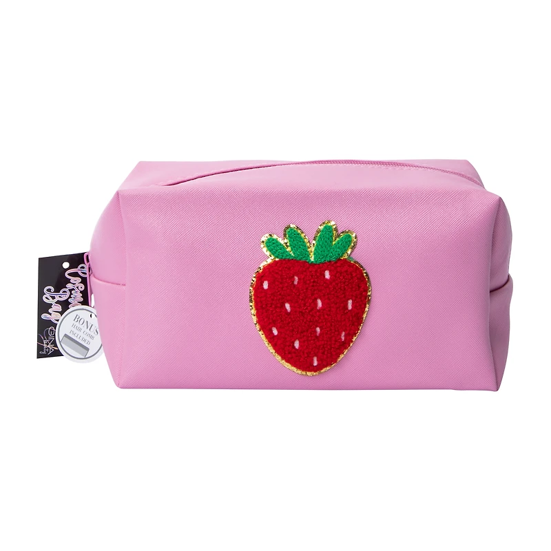 Cool Watermelon Loaf Shaped Cosmetic Bag