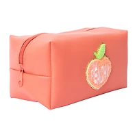 Just Peachy Loaf Shaped Cosmetic Bag