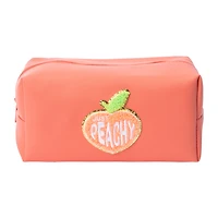 Just Peachy Loaf Shaped Cosmetic Bag