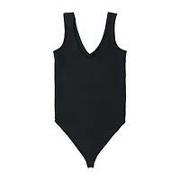 Juniors Deep V-Neck Bodysuit