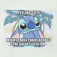 Disney Stitch Feeling Cute Graphic Tee