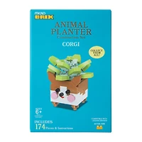 Micro Brix™ Animal Planter Construction Set