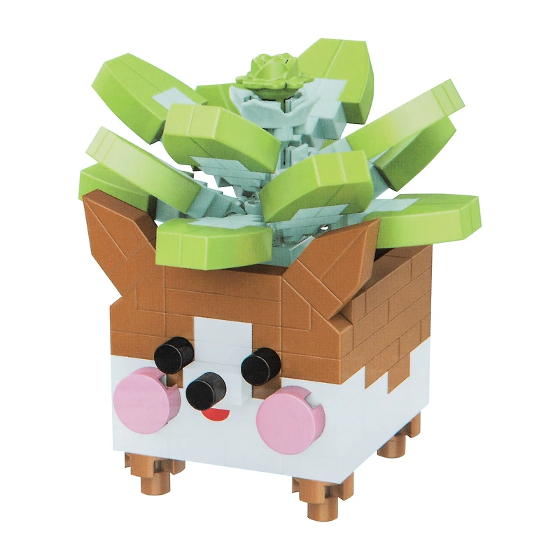 Micro Brix™ Animal Planter Construction Set