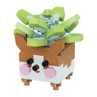 Micro Brix™ Animal Planter Construction Set