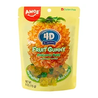 4D Pineapple Burst Fruit Gummy 6oz