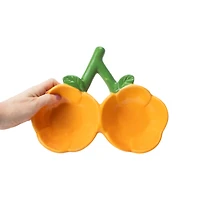 Pet Ceramic Double Diner Bowl 5.8oz