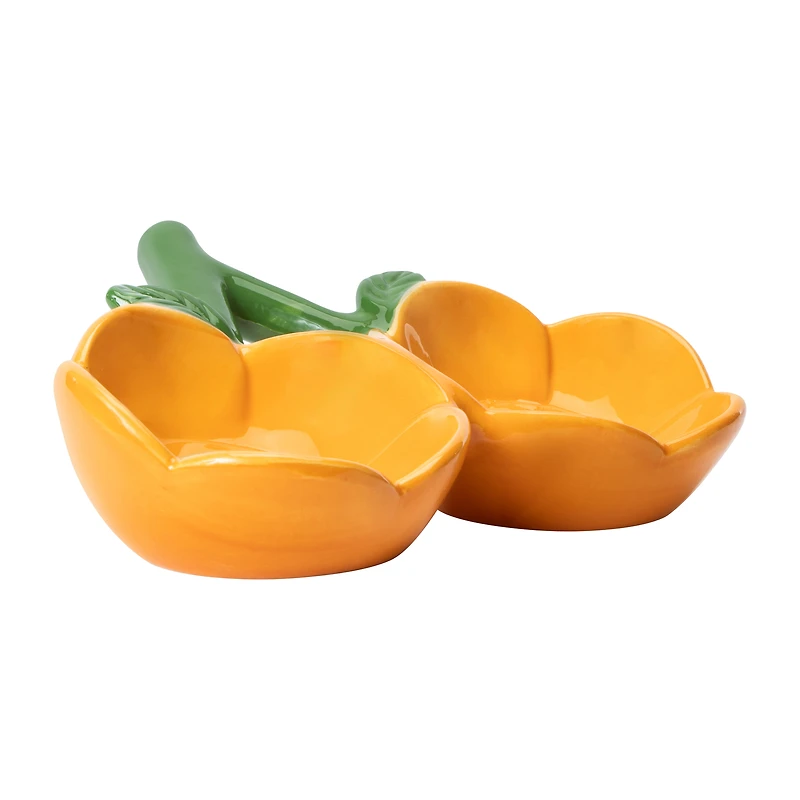 Pet Ceramic Double Diner Bowl 5.8oz