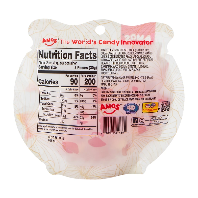 4D Peach & Mango Gummy Goldfish™ 2.29oz