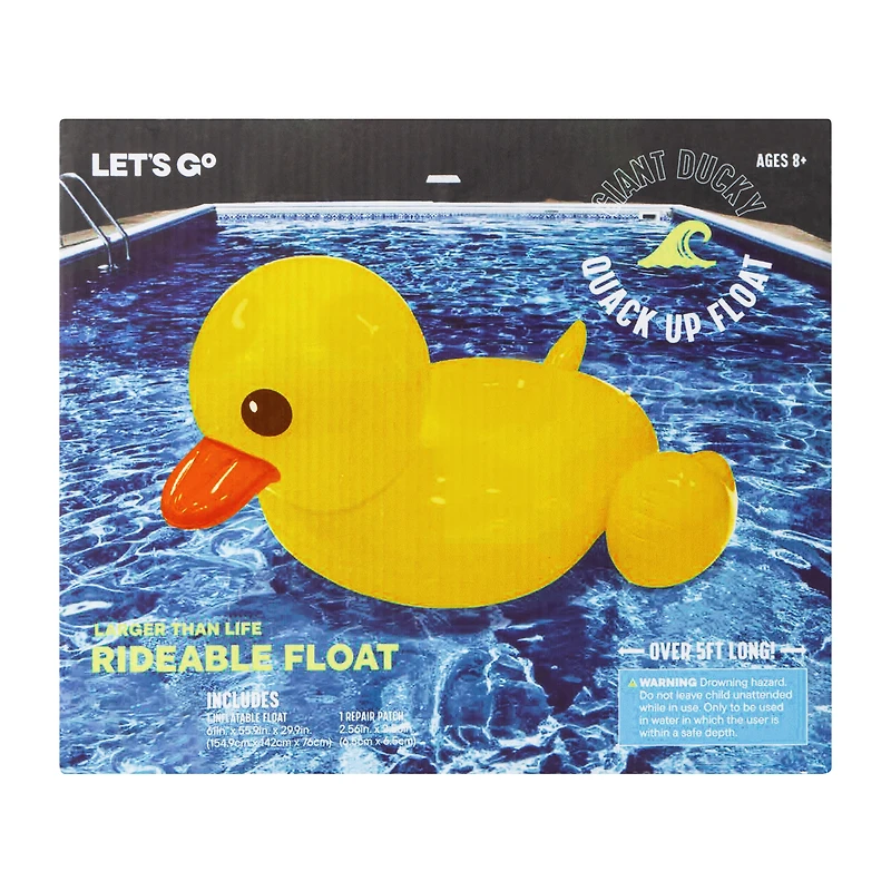 Quack Up Ridable Float
