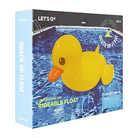 Quack Up Ridable Float