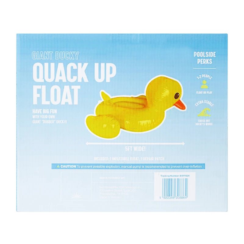 Quack Up Ridable Float