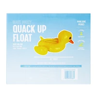 Quack Up Ridable Float