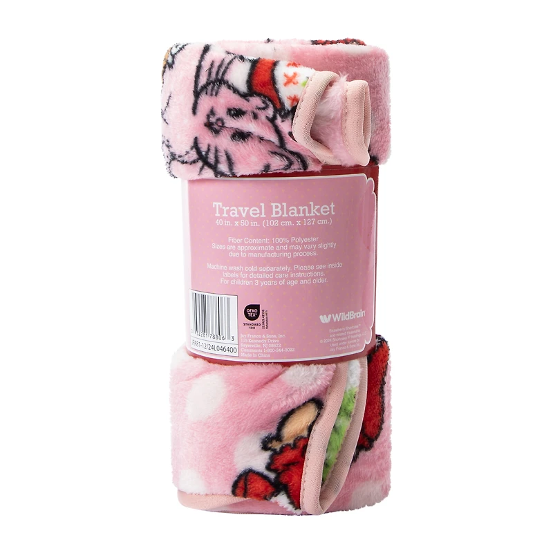 Strawberry Shortcake™ Travel Blanket 40in x 50in