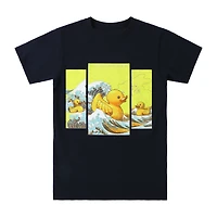 The Great Wave Of Rubber Duck Graphic Tee