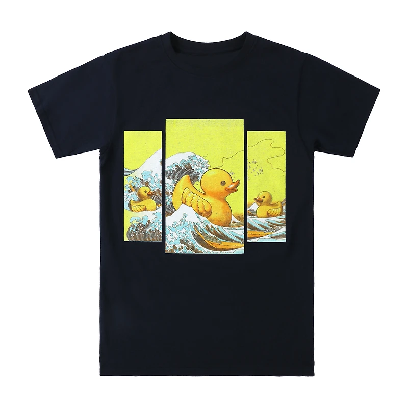 The Great Wave Of Rubber Duck Graphic Tee