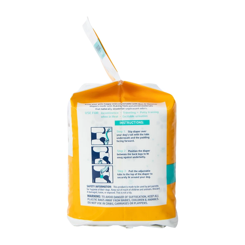 Disposable Diapers For Dogs 12-Pack