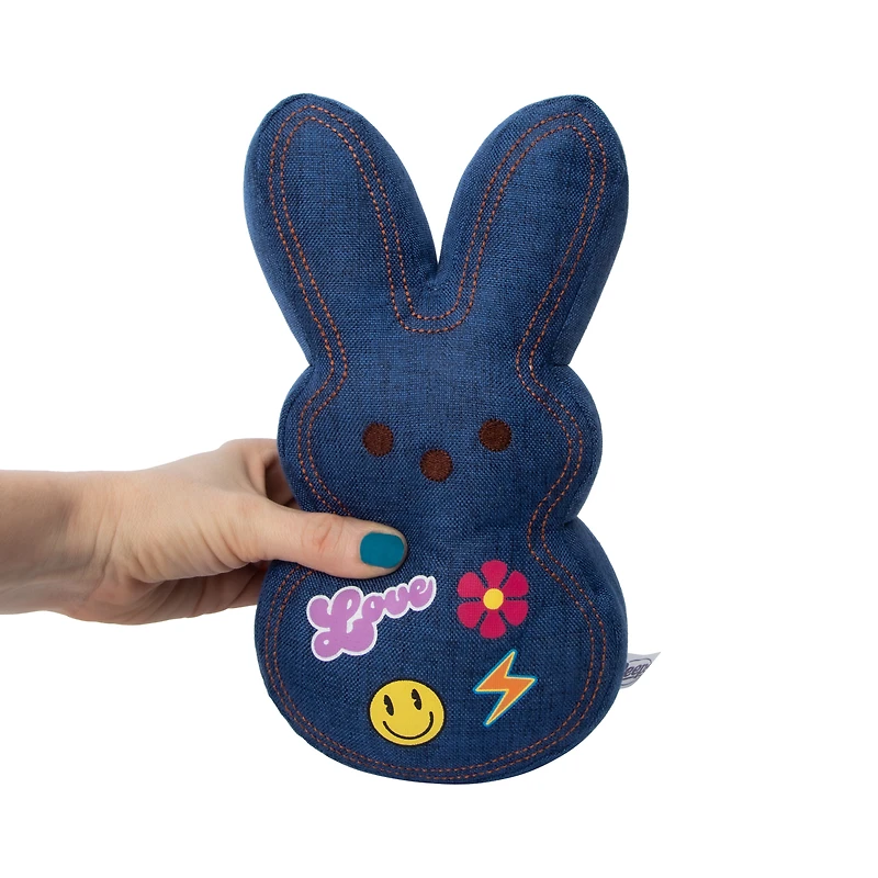 Peeps® Denim Bunny Plush