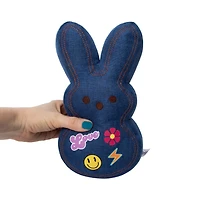 Peeps® Denim Bunny Plush