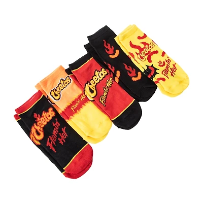 Juniors Cheetos® Flamin' Hot Ankle Socks 5-Pairs