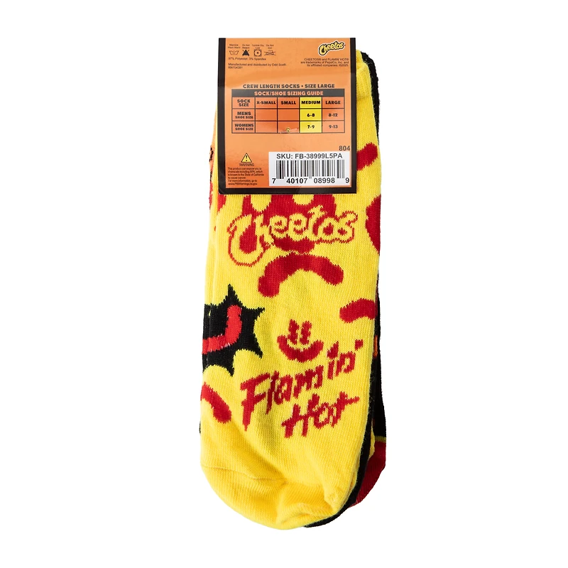 Juniors Cheetos® Flamin' Hot Ankle Socks 5-Pairs
