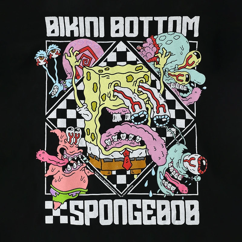 Bikini Bottom SpongeBob And Friends Graphic Tee
