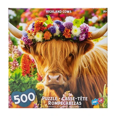 Highland Cows Puzzle 500-Pieces
