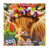 Highland Cows Puzzle 500-Pieces