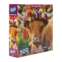 Highland Cows Puzzle 500-Pieces
