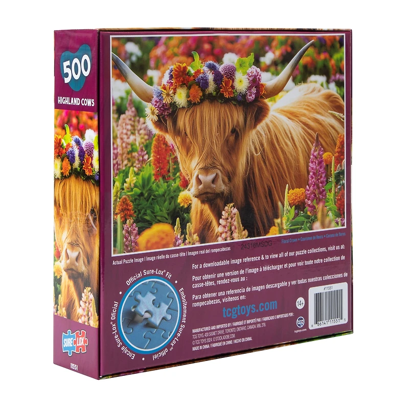 Highland Cows Puzzle 500-Pieces