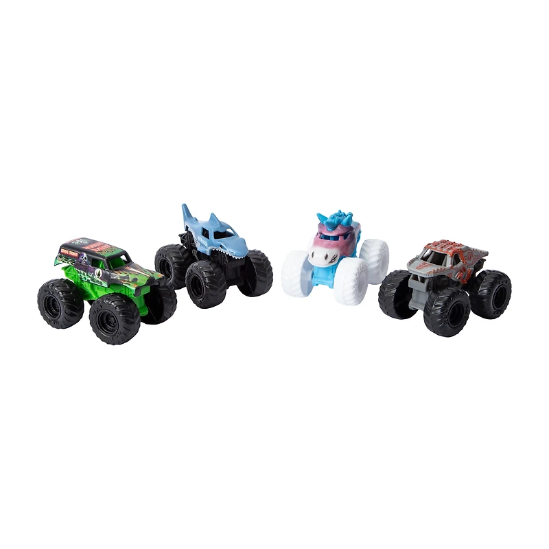 Monster Jam Toy Set 4-Pack