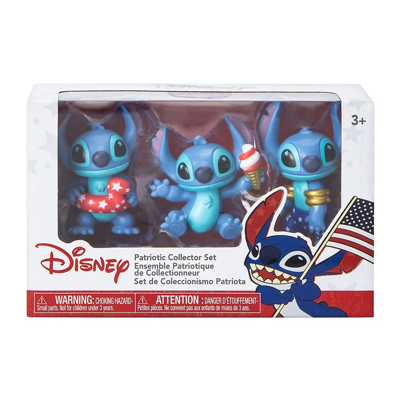 Disney Stitch Patriotic Collector Set