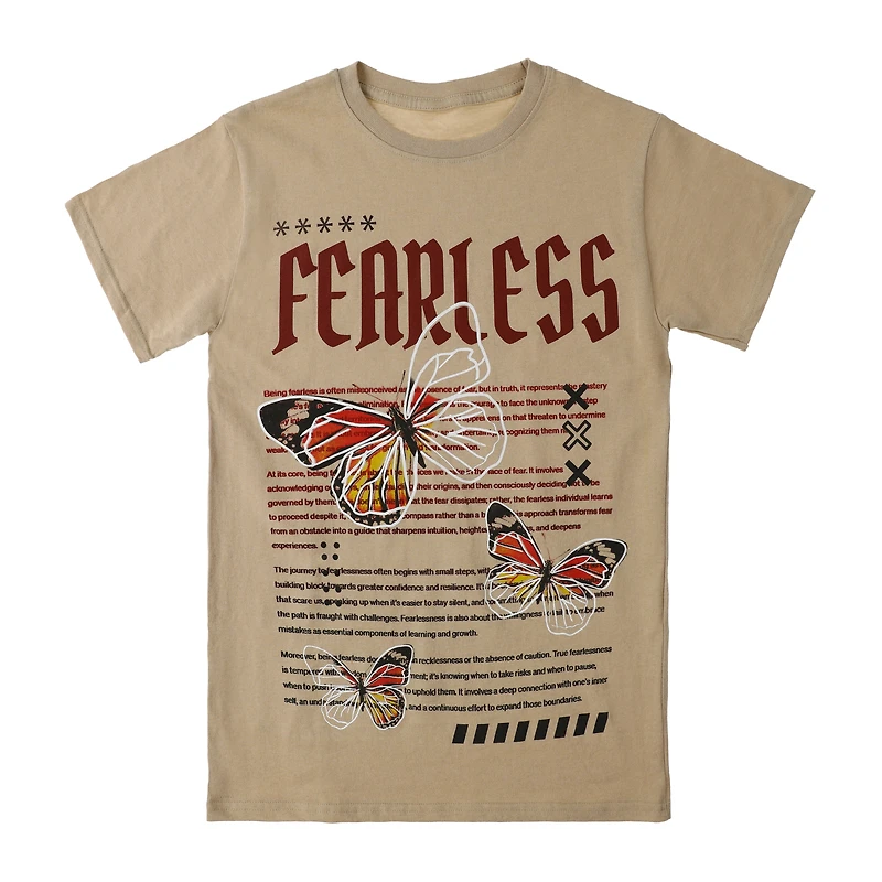 Fearless Butterfly Graphic Tee