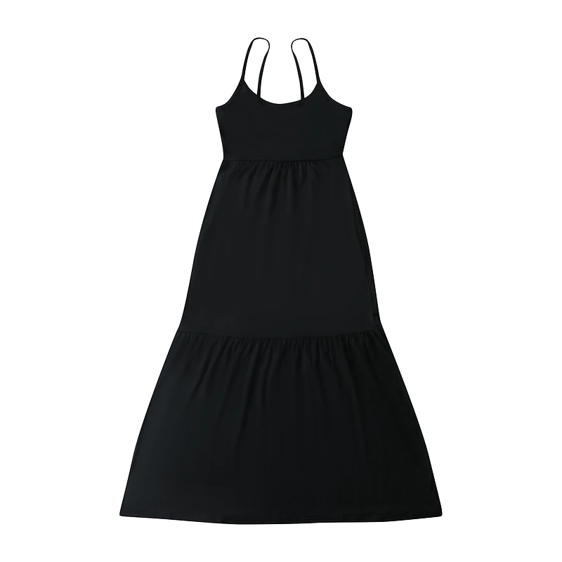 Juniors Black Maxi Dress