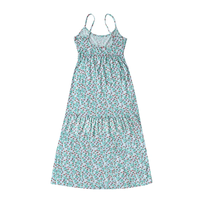 Juniors Printed Maxi Dress