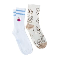 Juniors Disney Crew Socks 2-Pairs