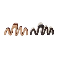 Wavy Claw Clips 2-Pack