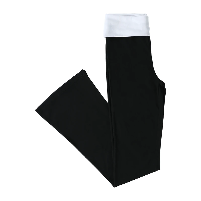Juniors Foldover Flare Pants