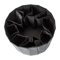 Collapsible Shoe Storage Ottoman