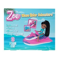 Zoe Wave Rider Adventure Toy Set 3-Piece