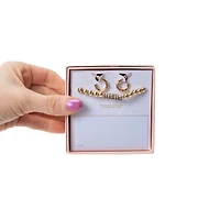 Bracelet & Earring Set With Removable Card