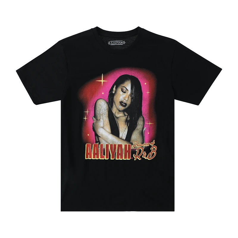 Aaliyah Princess Of R&B Graphic Tee