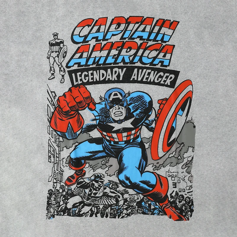 Marvel Captain America Legendary Avenger Graphic Tee