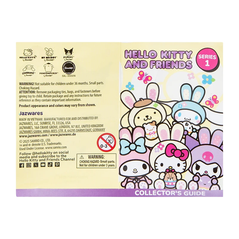 Hello Kitty And Friends® Blind Figure Pack 1-Piece (Styles May Vary)