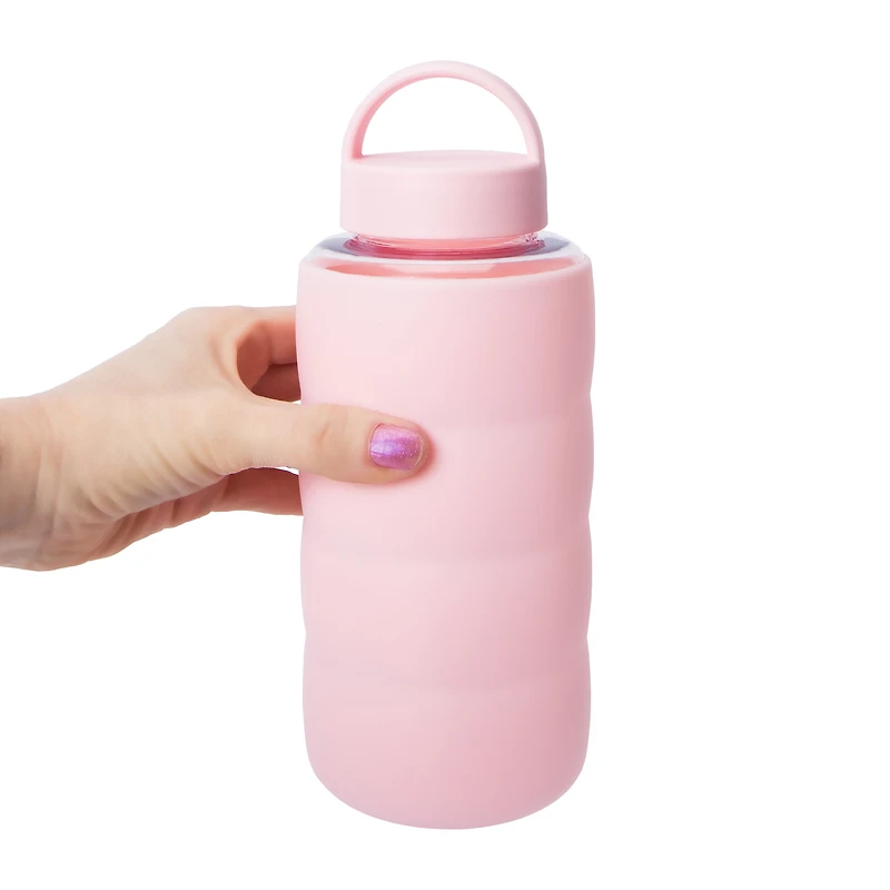 Bubble Bottle With Straw 27oz