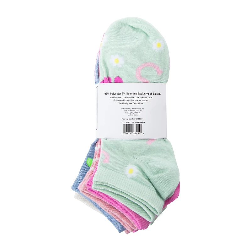 Juniors Cowgirl Low Cut Socks 10-Pairs