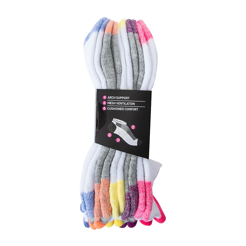 Juniors Series-8 Fitness™ Performance Low Cut Socks 5-Pairs