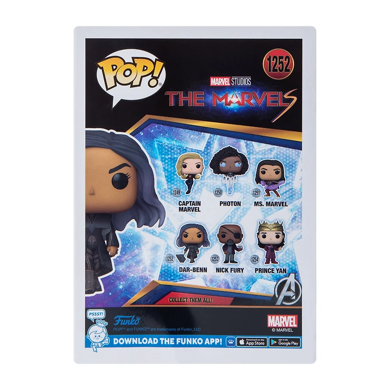 Funko Pop! The Marvels Dar-Benn Bobble-Head Figure