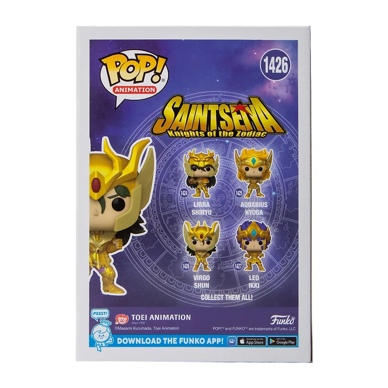Funko Pop! Saint Senya Virgo Shun Vinyl Figure