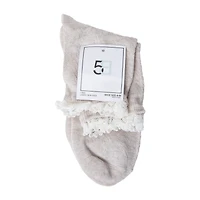 Frilly Ladies Crew Socks 1-Pair